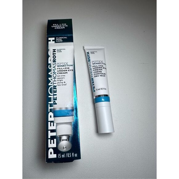Peter Thomas Roth Peptide Skinjection Fill + Fix Under Eye Cream 15ml - Picture 1 of 8